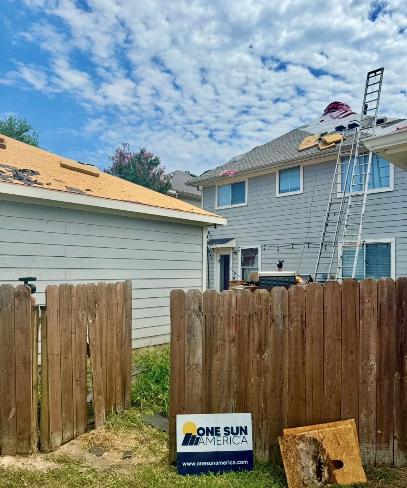 Roof replacement Houston TX — One Sun America