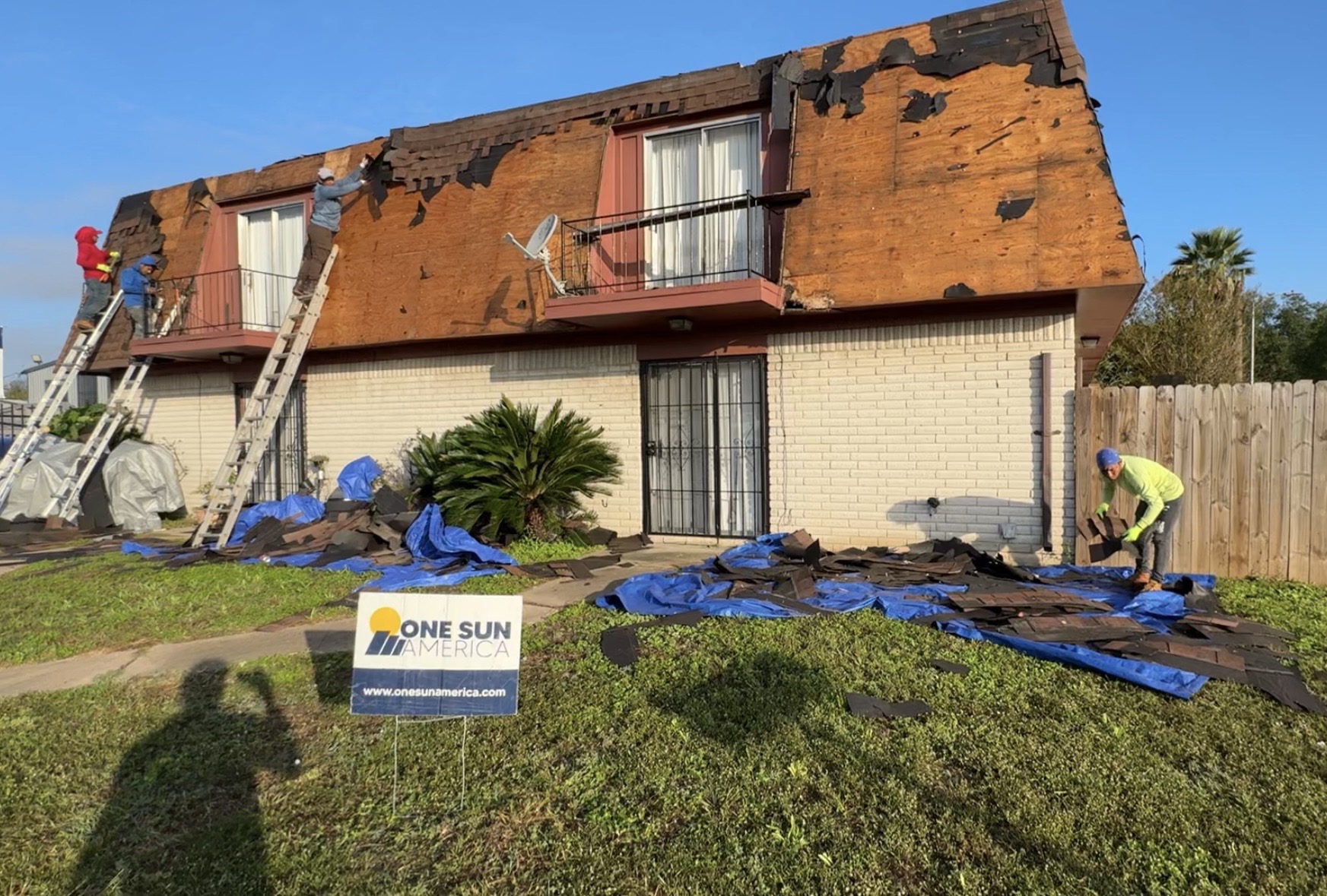 Gutter installation Houston TX — One Sun America